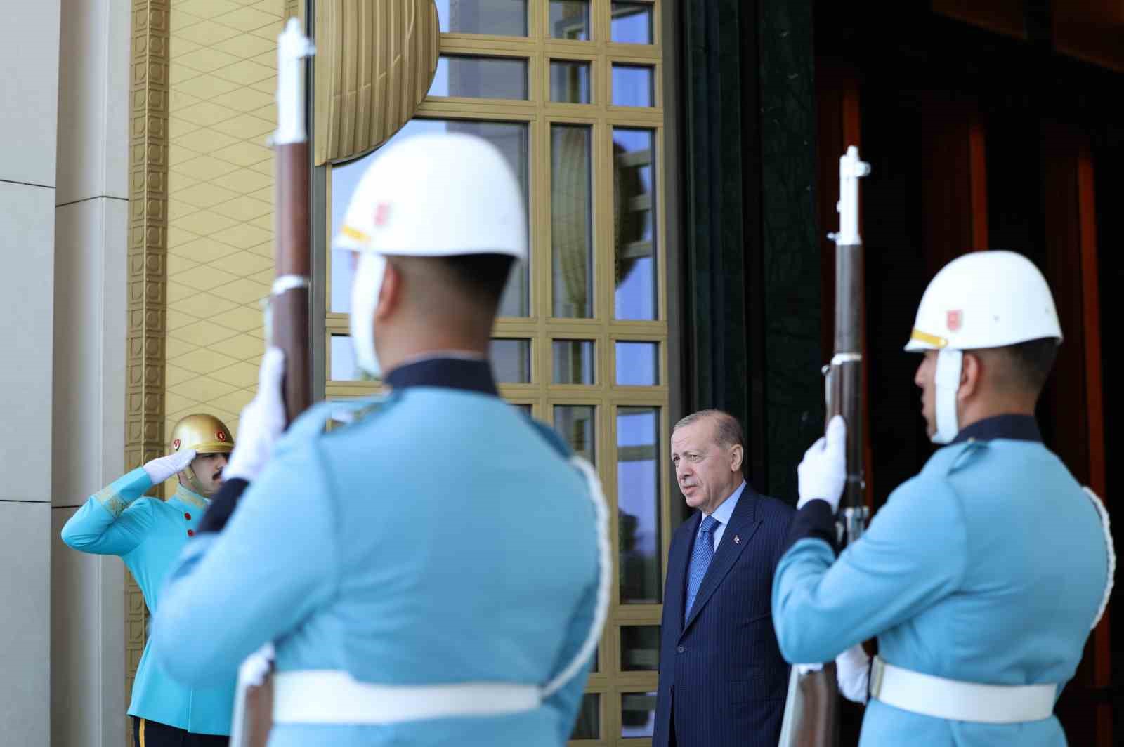 Cumhurbaşkanı Erdoğan, Kanada Başbakanı Mark Carney’i kabul etti