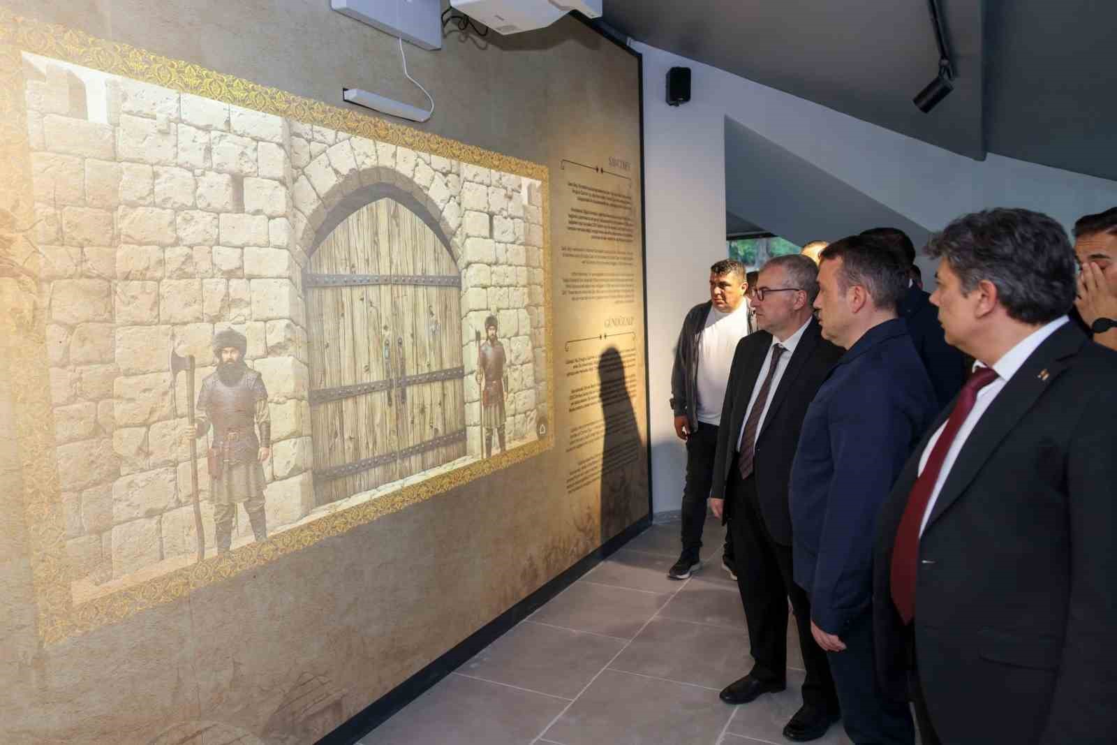 Söğüt Dijital Tarih Müzesi’nde çalışmalar yerinde incelendi