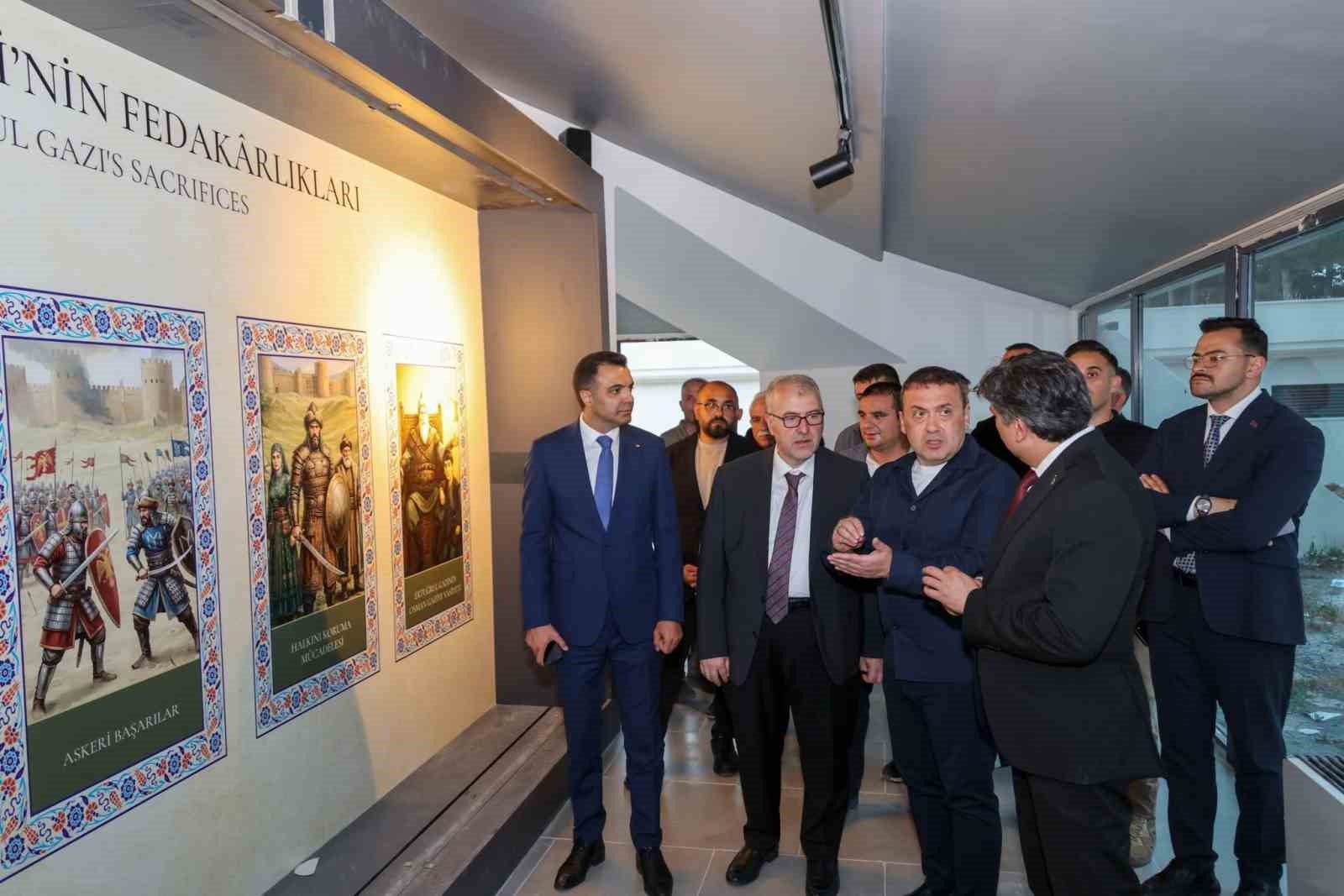 Söğüt Dijital Tarih Müzesi’nde çalışmalar yerinde incelendi