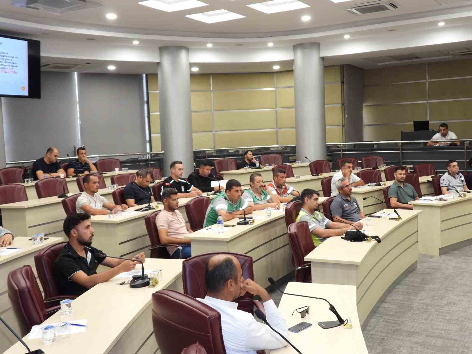 Kepez Belediyesi’nden personele "Afetlerde İş Güvenliği Eğitimi"