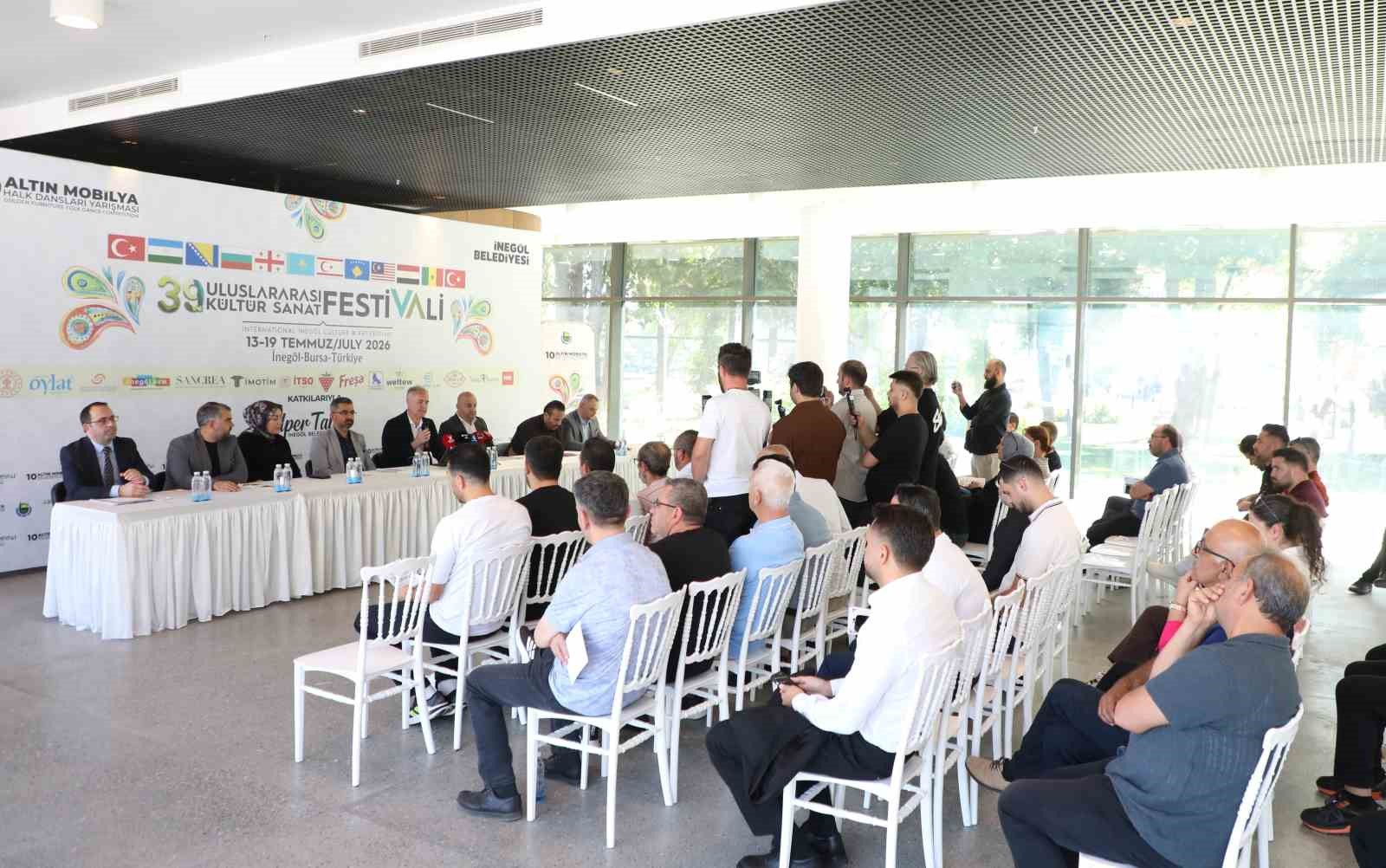 İnegöl’de 39. Uluslararası Kültür Sanat Festivali başlıyor