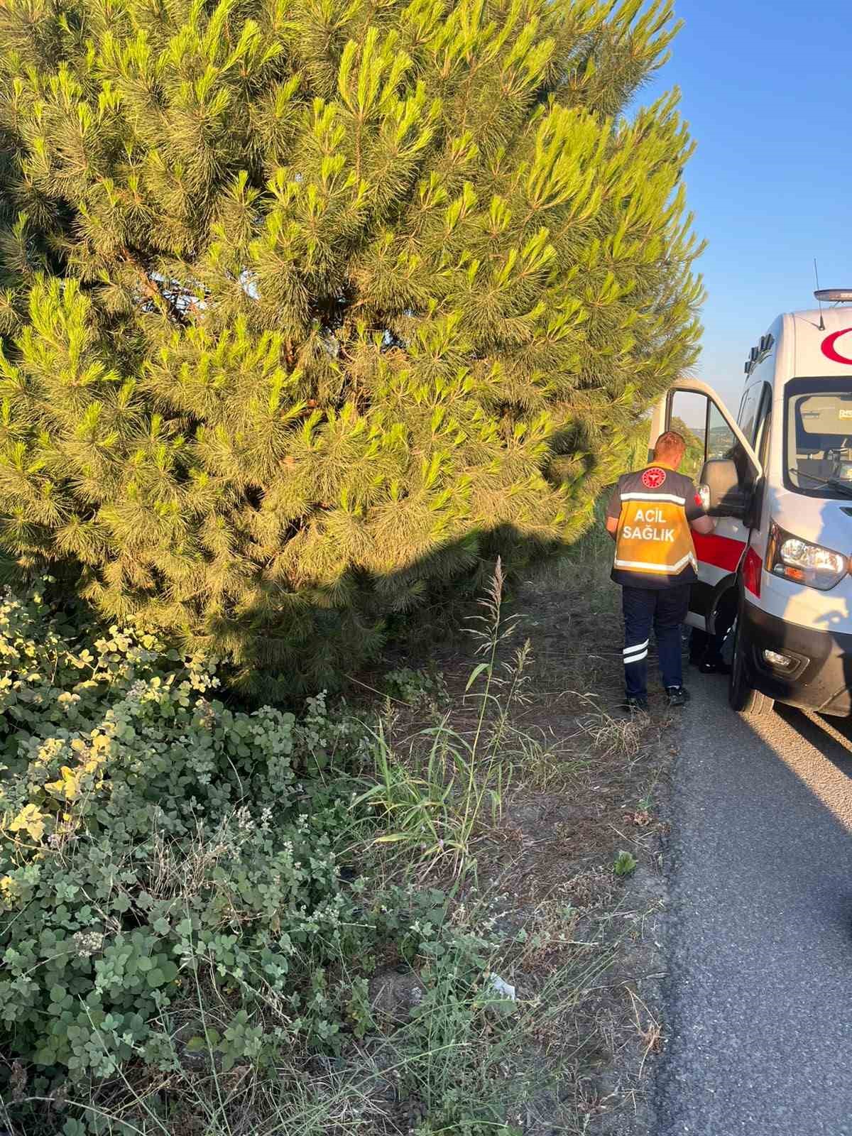 Balıkesir’de sürücü direksiyon hakimiyetini kaybetti; 1 yaralı