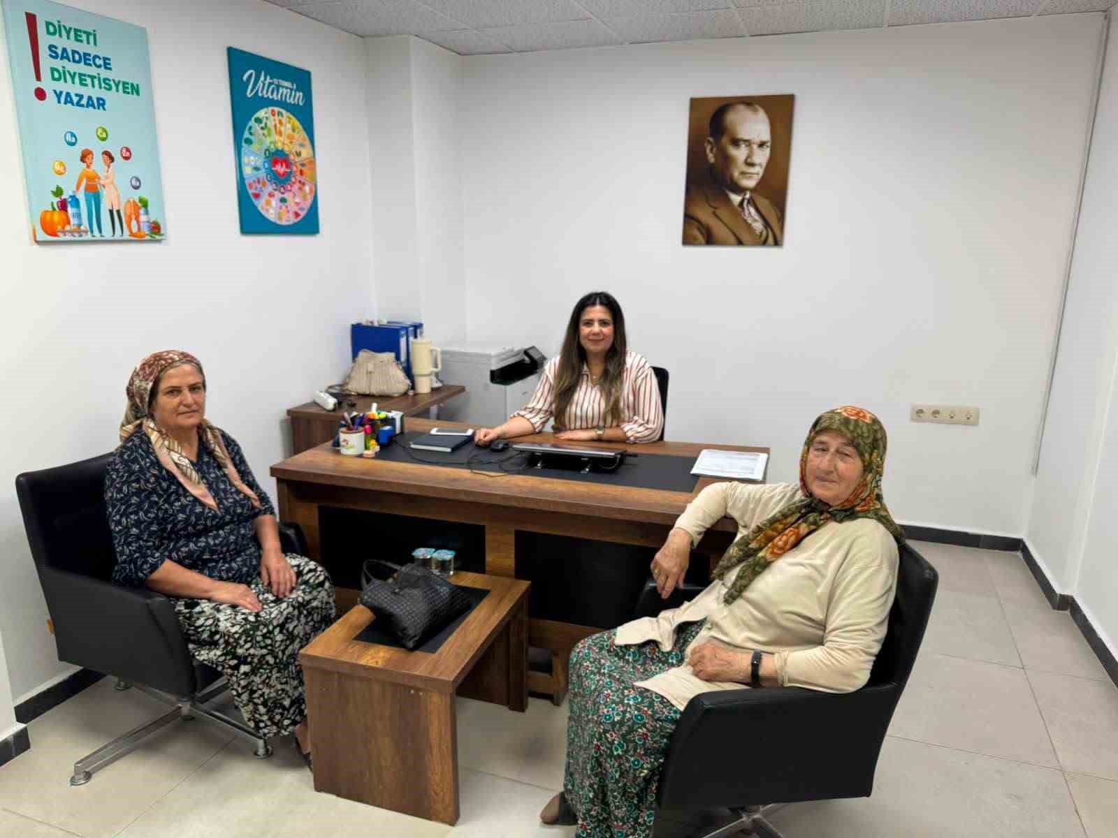 Germencik’te beslenme danışmanlığı hizmeti sürüyor