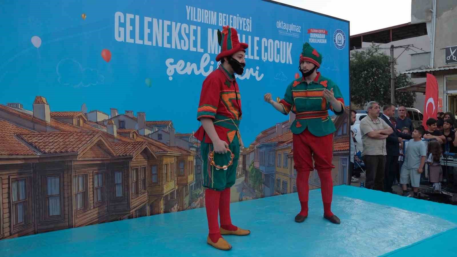 Yıldırım’da sokaklar şenlendi