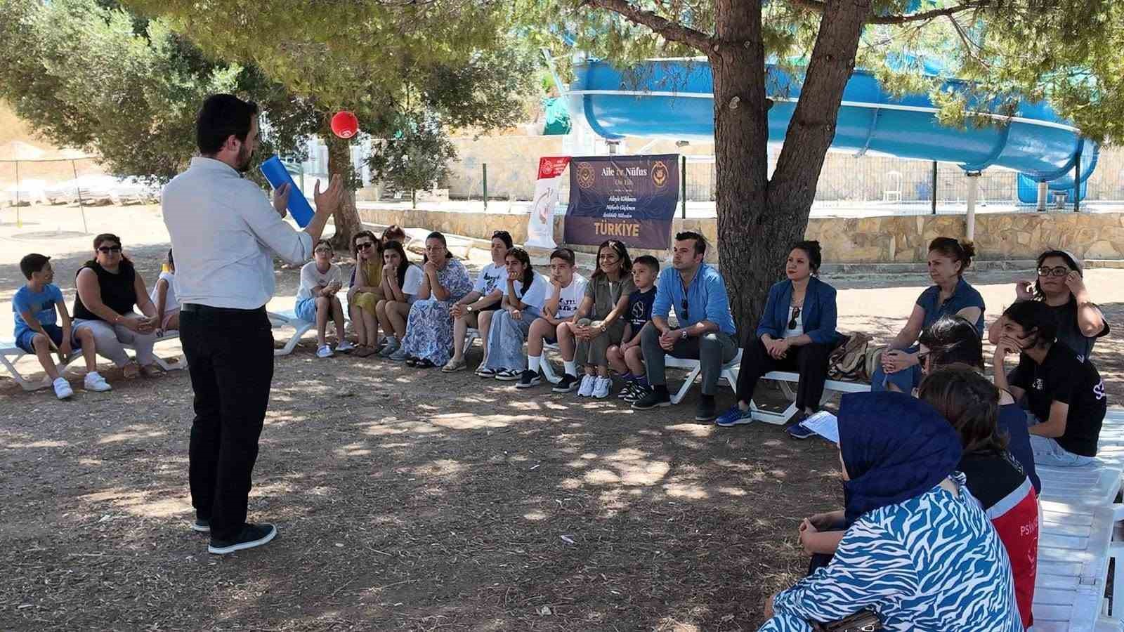 Aileler ve çocuklar dijital detoks etkinliğinde buluştu