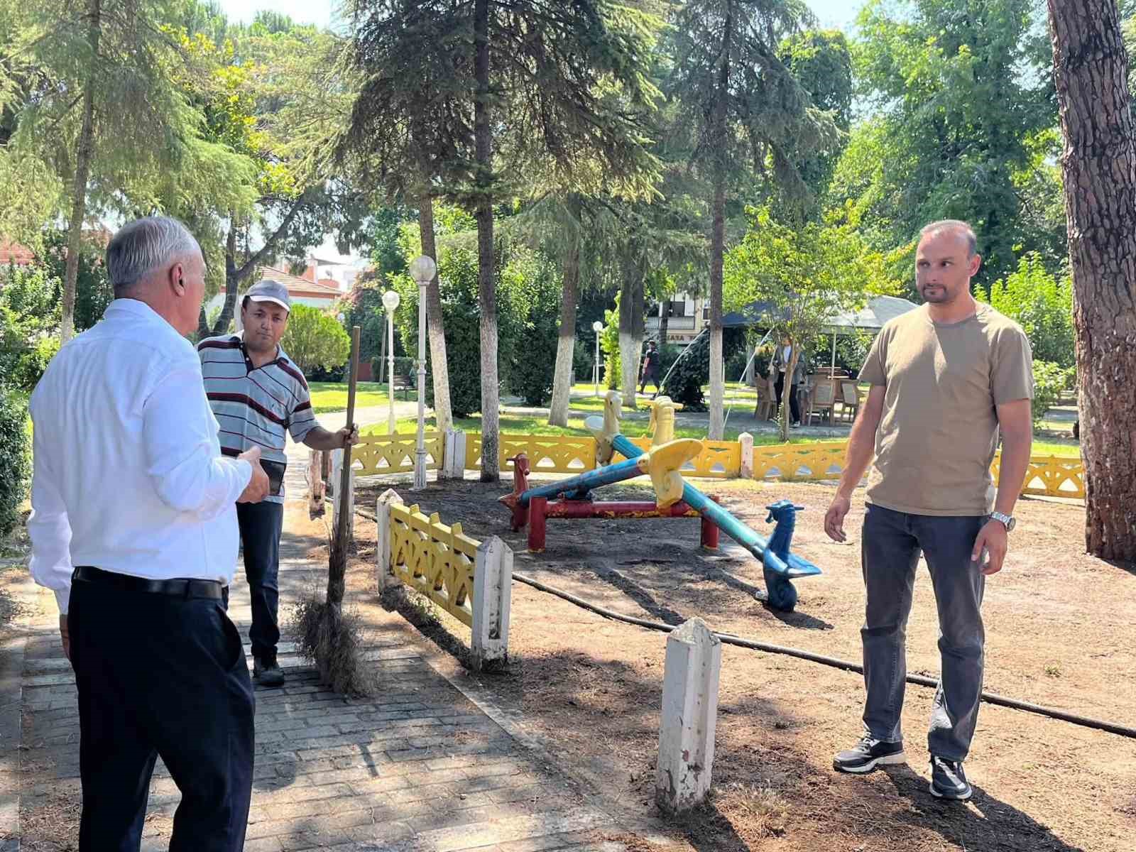 Başkan Yıldırımkaya çalışmaları sahada inceledi