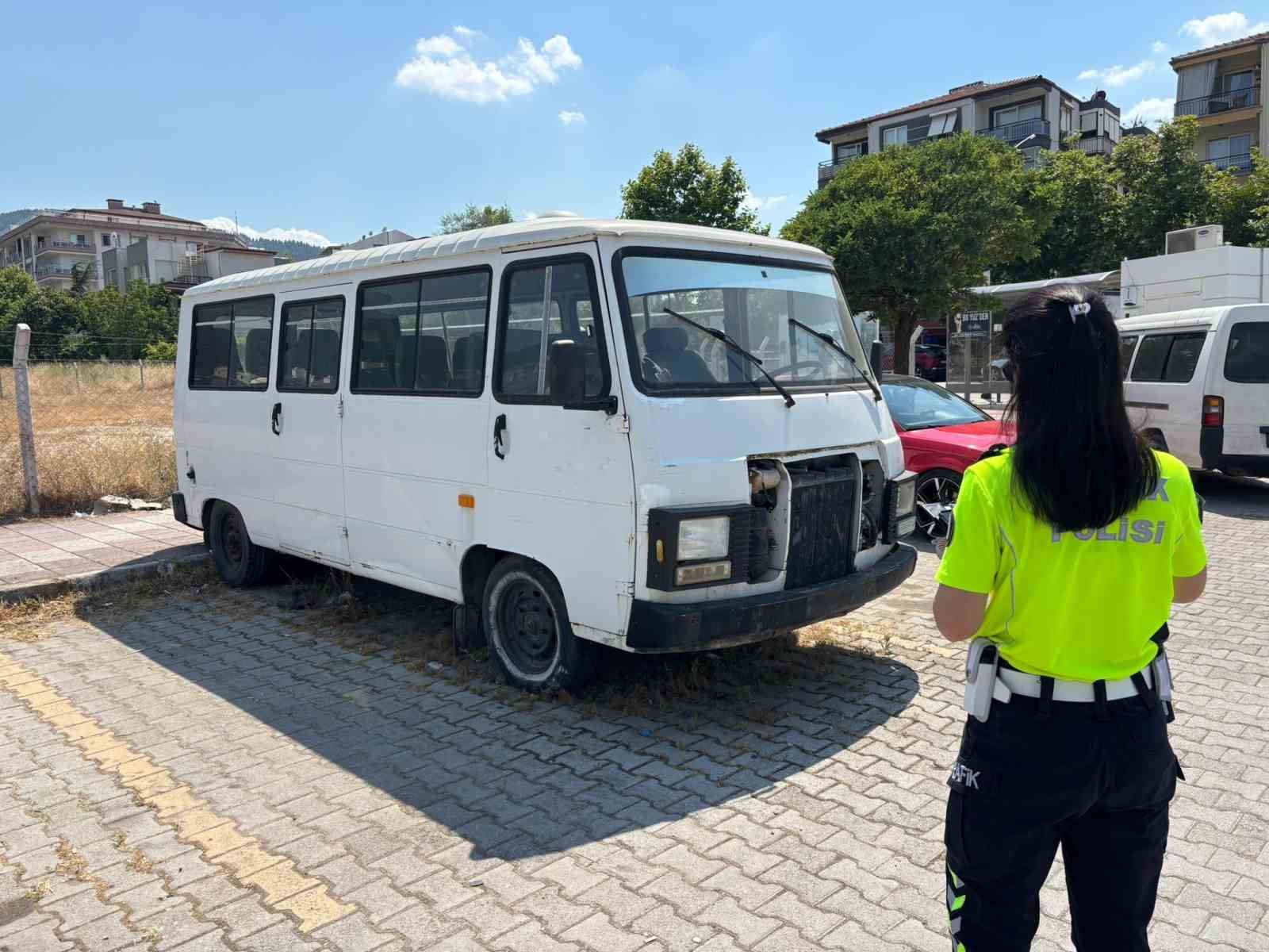 Manisa’da hurda araçlara geçit yok