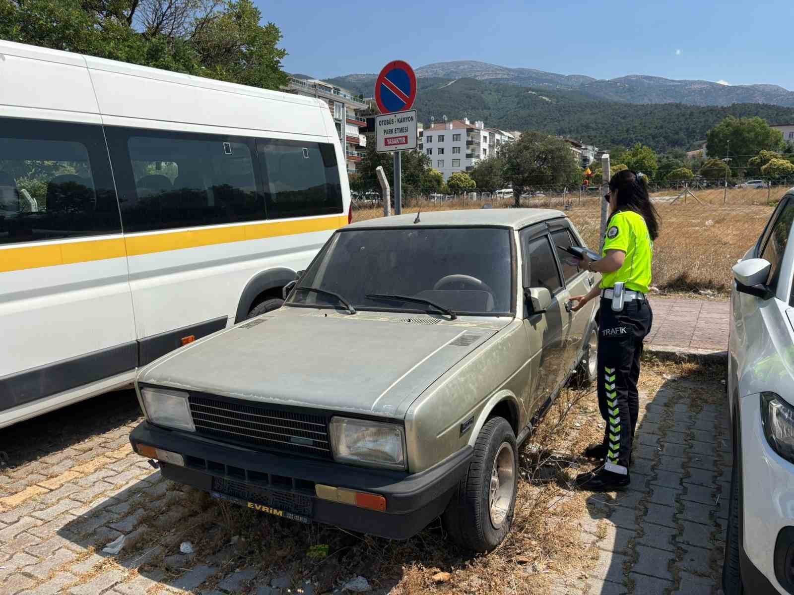 Manisa’da hurda araçlara geçit yok