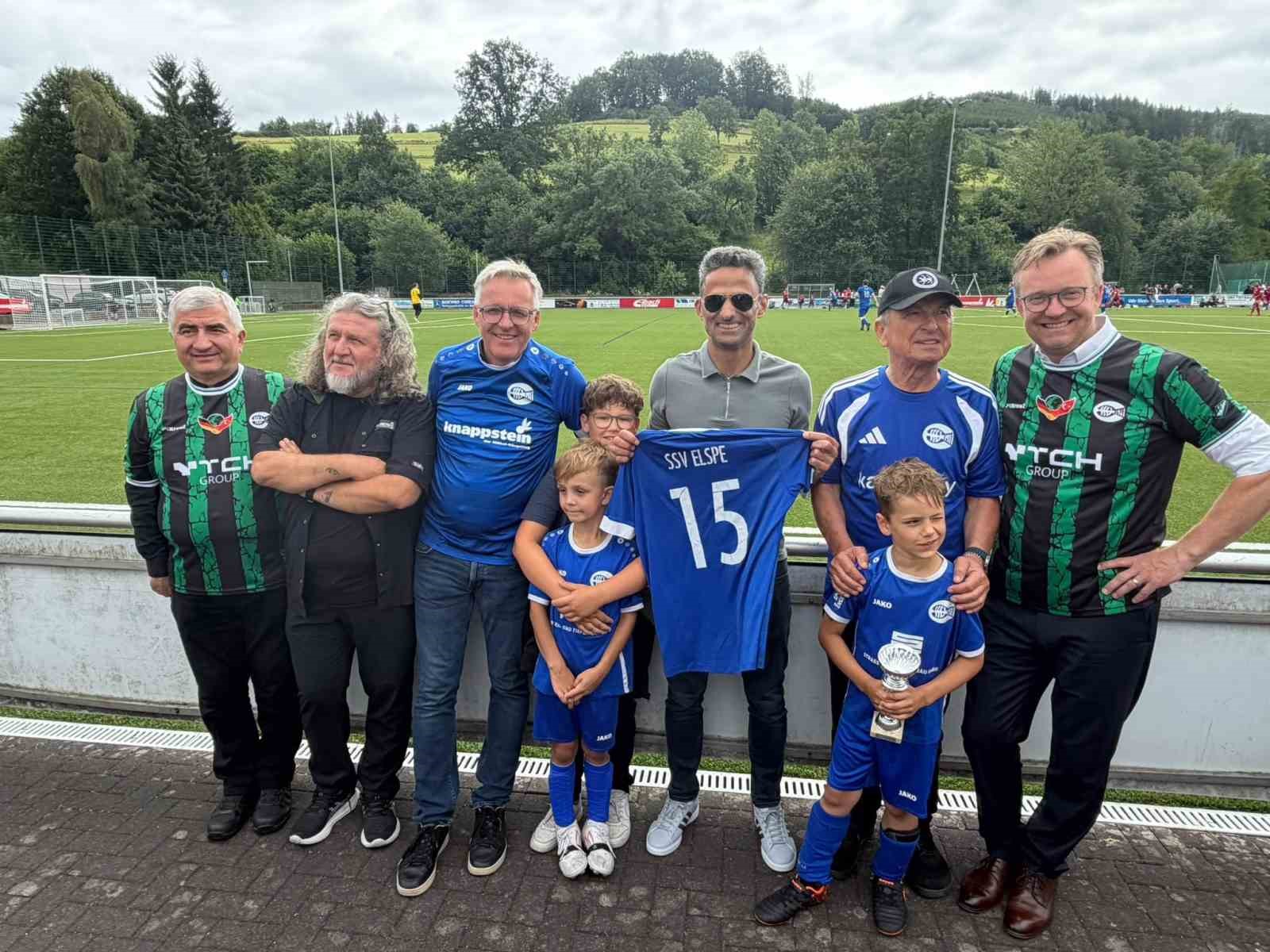Çaycumaspor ile SSV Elspe arasında dostluk kazandı