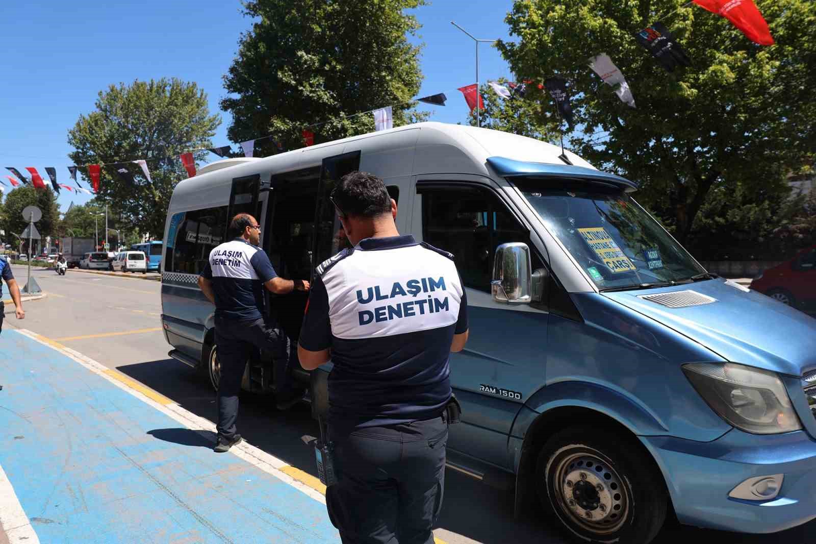 Sakarya’da toplu taşıma araçlarında klima denetimi sıklaştırıldı