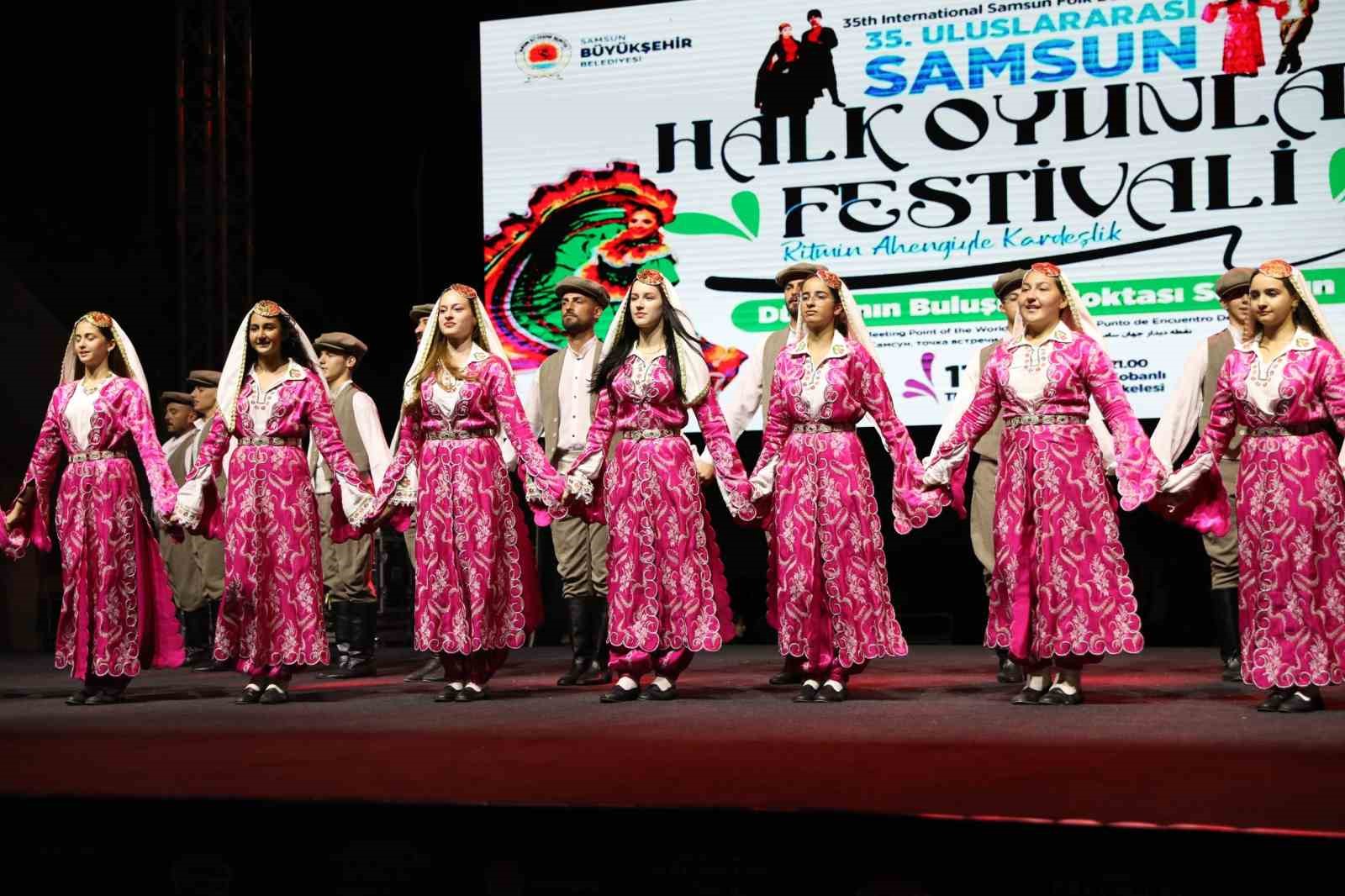 "Uluslararası Samsun Halk Oyunları Festivali" 21 Temmuz’da başlayacak
