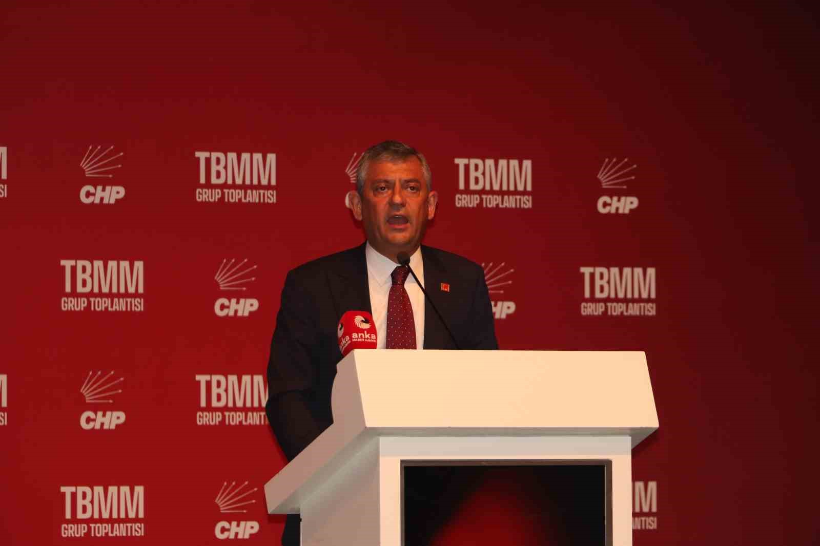 CHP Grup Başkanı Özel Eskişehir’de konuştu
