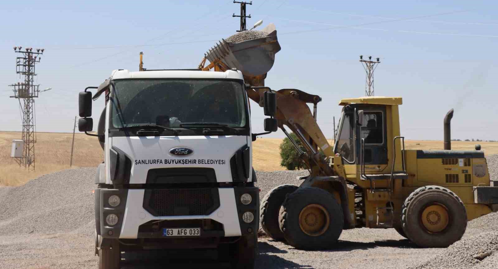 Büyükşehirden Siverek kırsalında asfalt atağı