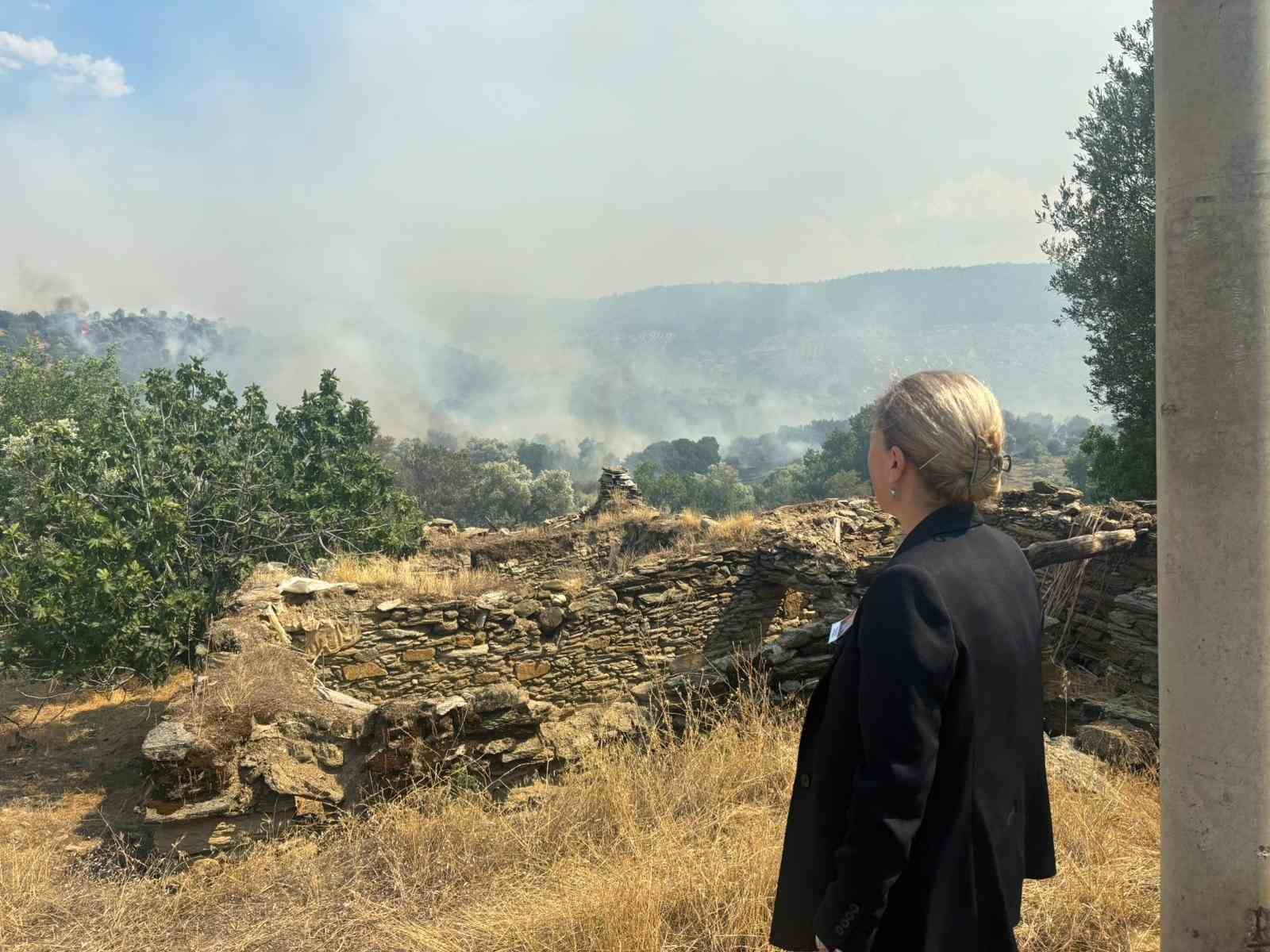 Bozdoğan’da söndürme çalışmaları sürüyor, hava gücü artırıldı
