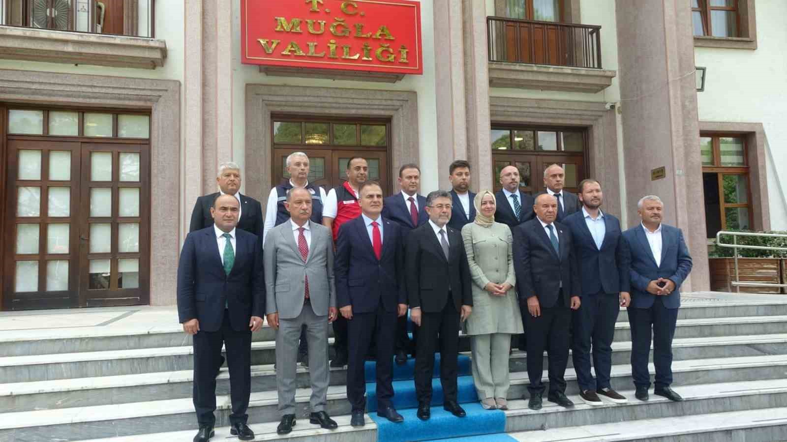 Tarım ve Orman Bakanı Yumaklı’nın Muğla programı devam ediyor