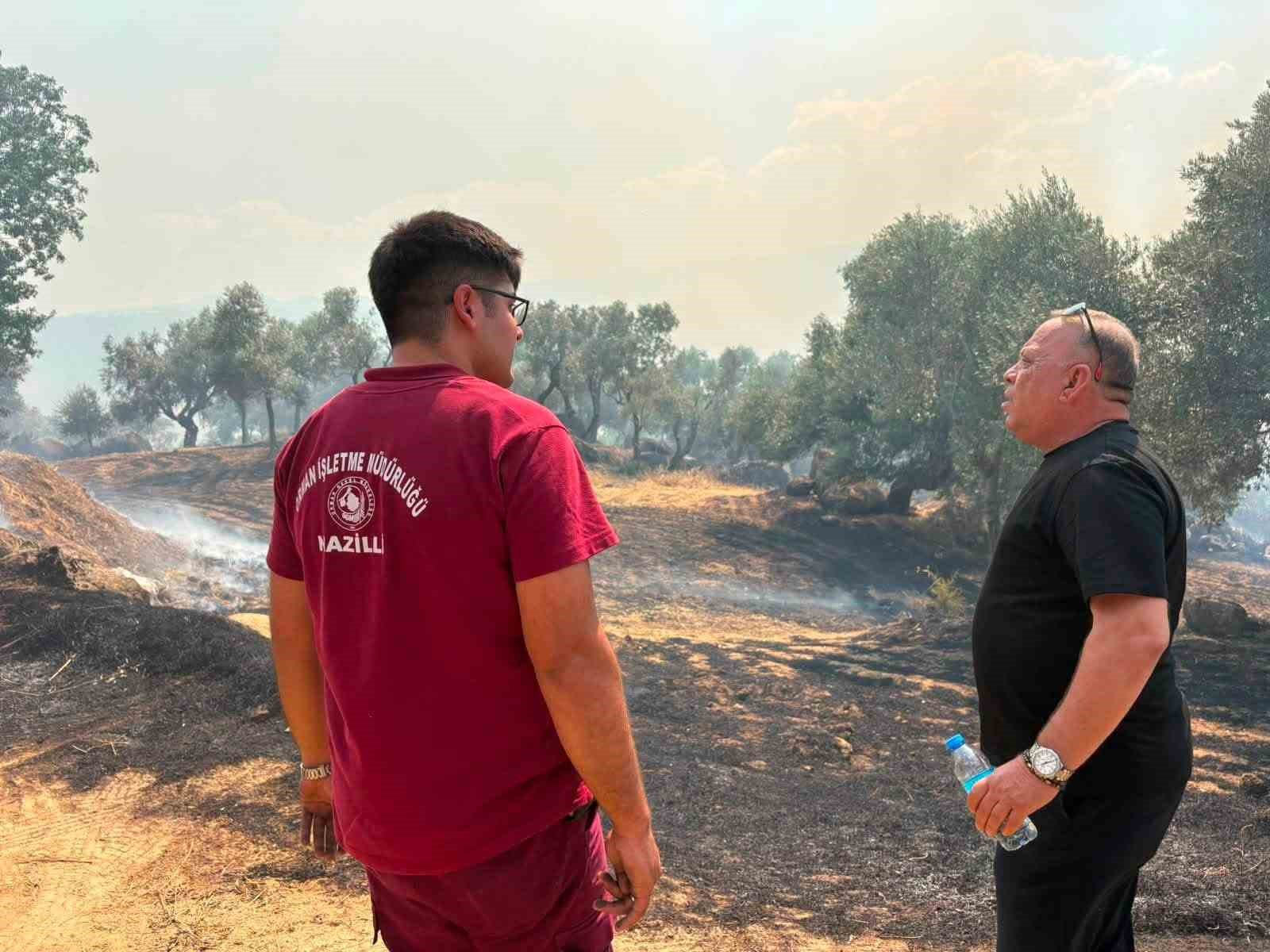 Bozdoğan Belediyesi’nden yangın bölgesine destek çağrısı