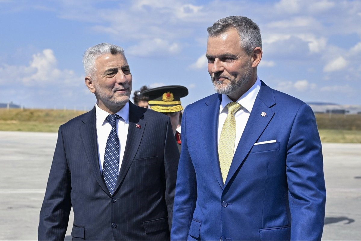 Slovakya Cumhurbaşkanı Pellegrini ve Slovenya Başbakanı Jansa Ankara’da