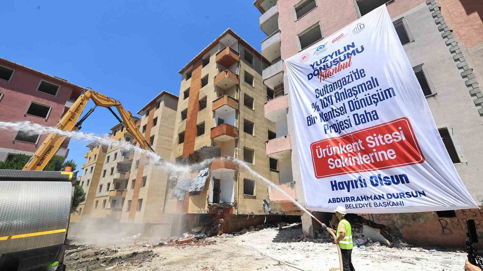 Sultangazi’de kentsel dönüşüme devam