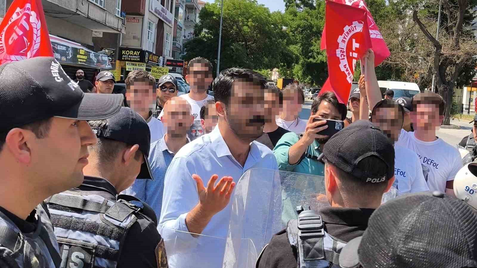 NATO karşıtı eylem yapan gruba gözaltı