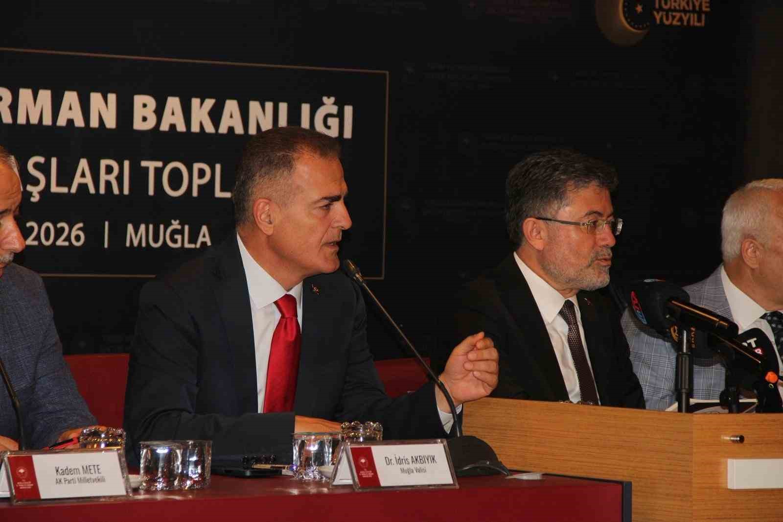 Muğla’da tarım ve orman zirvesi