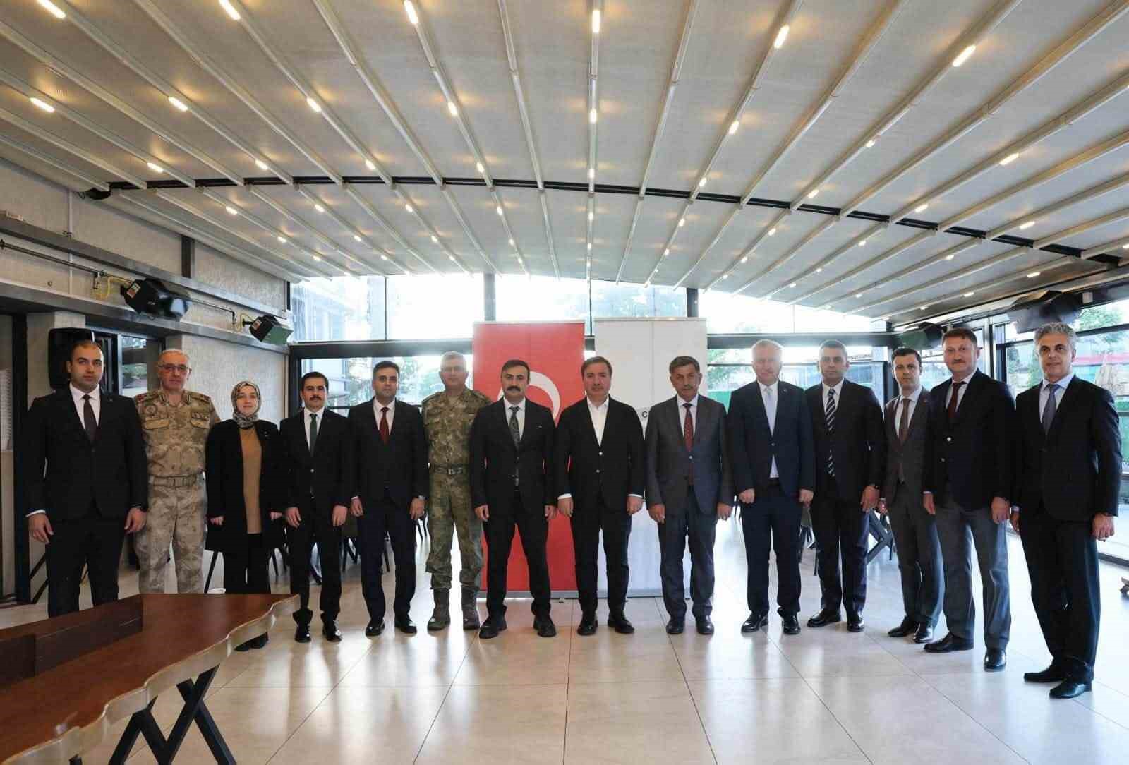Erzincan Cumhuriyet Başsavcısı Değerli için veda programı düzenlendi