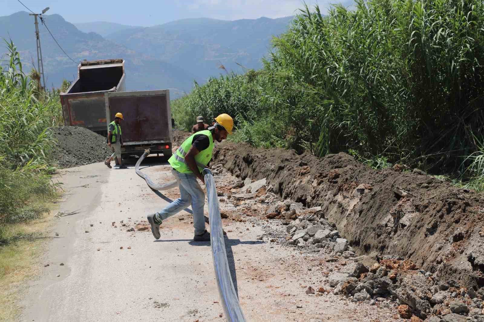 Tekebaşı içme suyu projesinin yüzde 86’sını tamamlandı