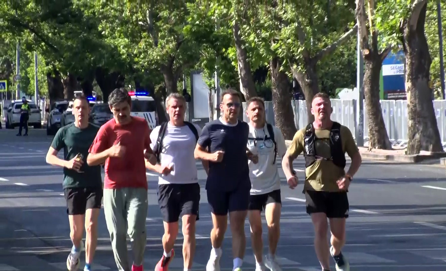 Fransa Cumhurbaşkanı Macron, Ankara’da sabah koşusu yaptı