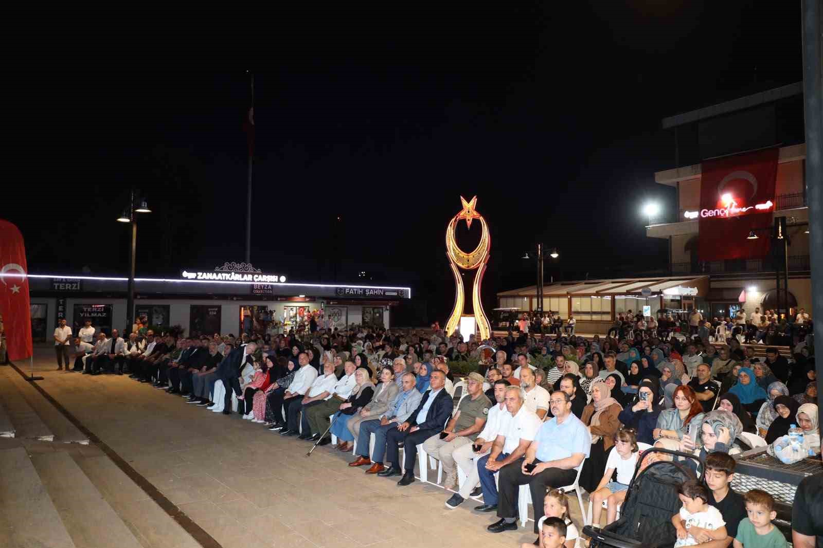 Başiskele’de şehit Ömür Ertuğrul Sarı için anma programı düzenlendi