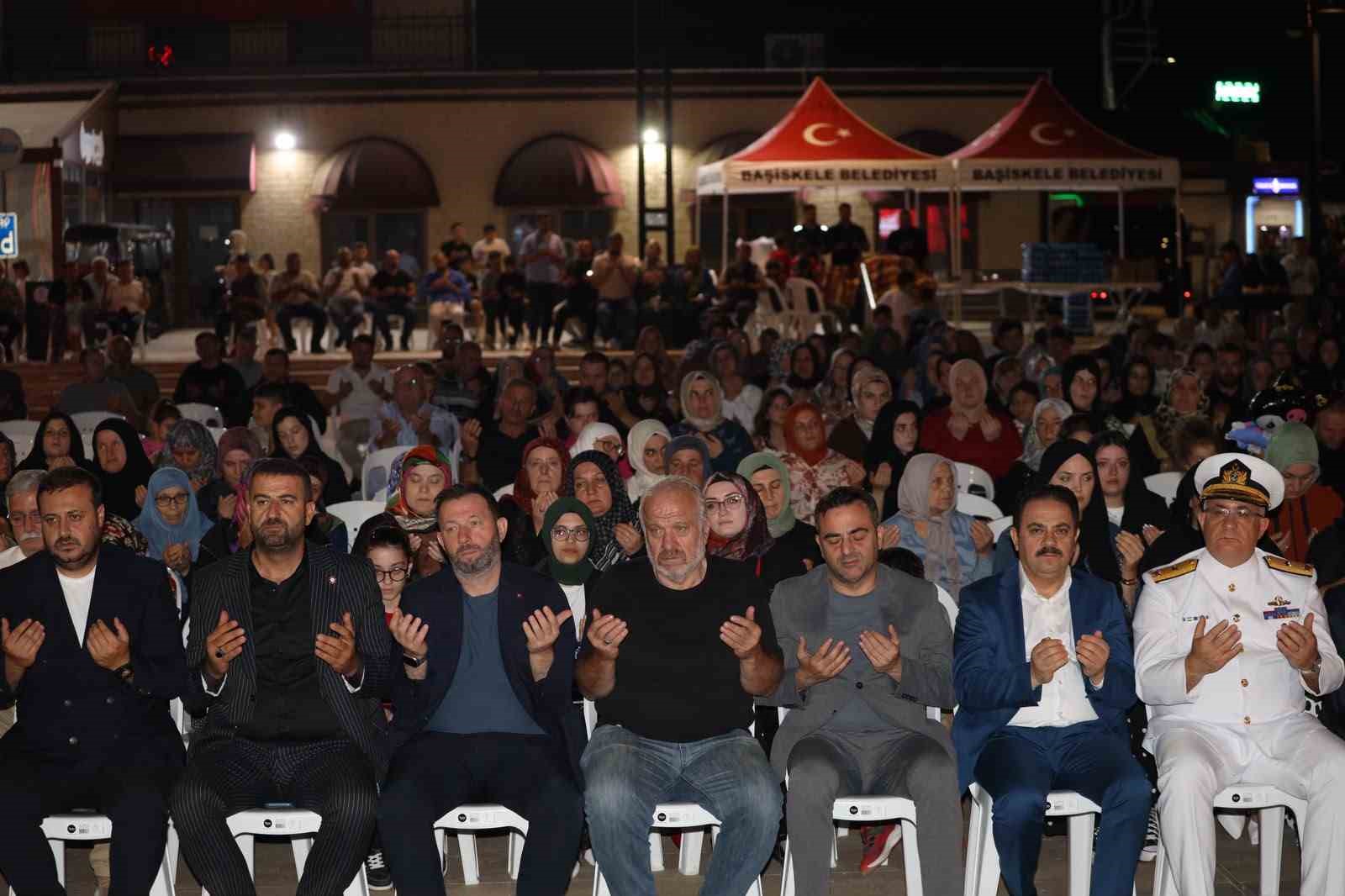 Başiskele’de şehit Ömür Ertuğrul Sarı için anma programı düzenlendi