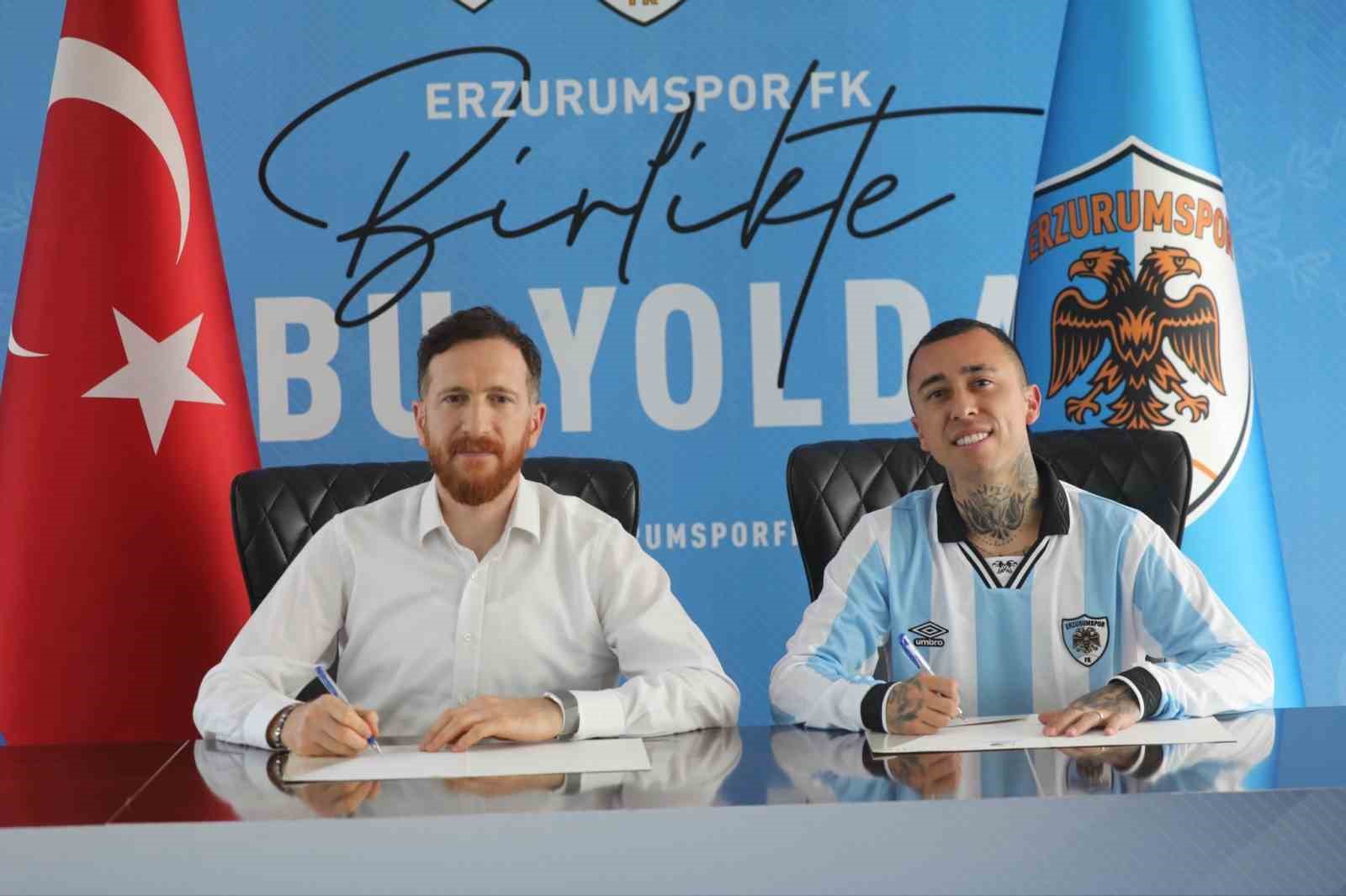 Erzurumspor FK’da iç transferde iki imza daha