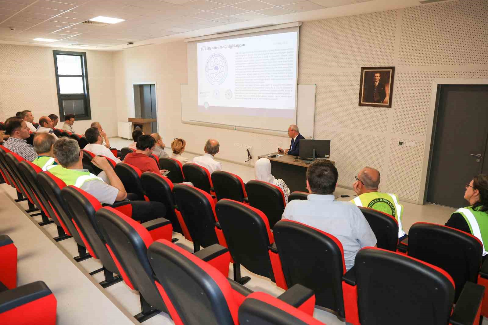 Uludağ Üniversitesi’nde iş sağlığı ve güvenliği seferberliği