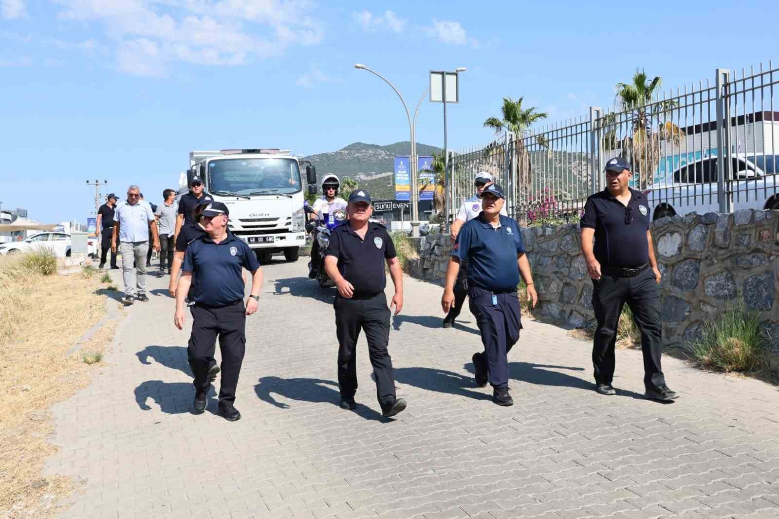 Bodrum genelinde denetim ve düzenleme çalışmaları başladı