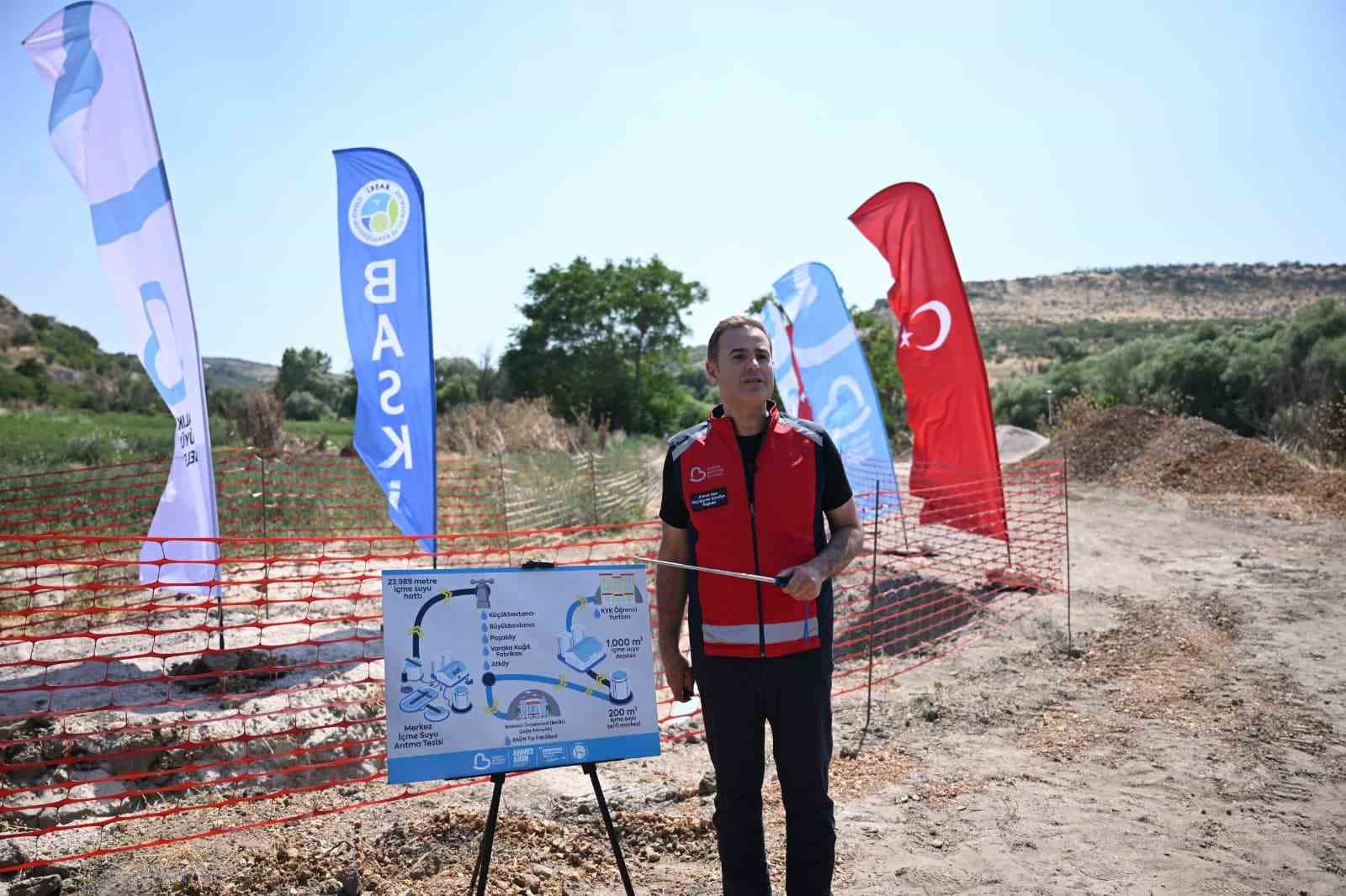 Akın’dan Çağış Kampüsü’nün içme suyu altyapısına güçlü yatırım