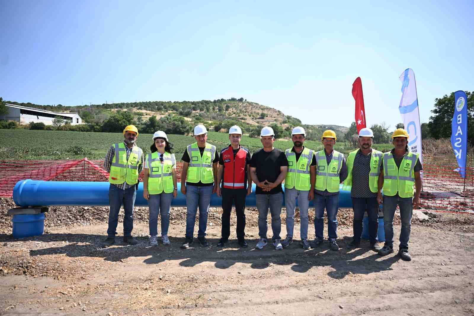 Akın’dan Çağış Kampüsü’nün içme suyu altyapısına güçlü yatırım