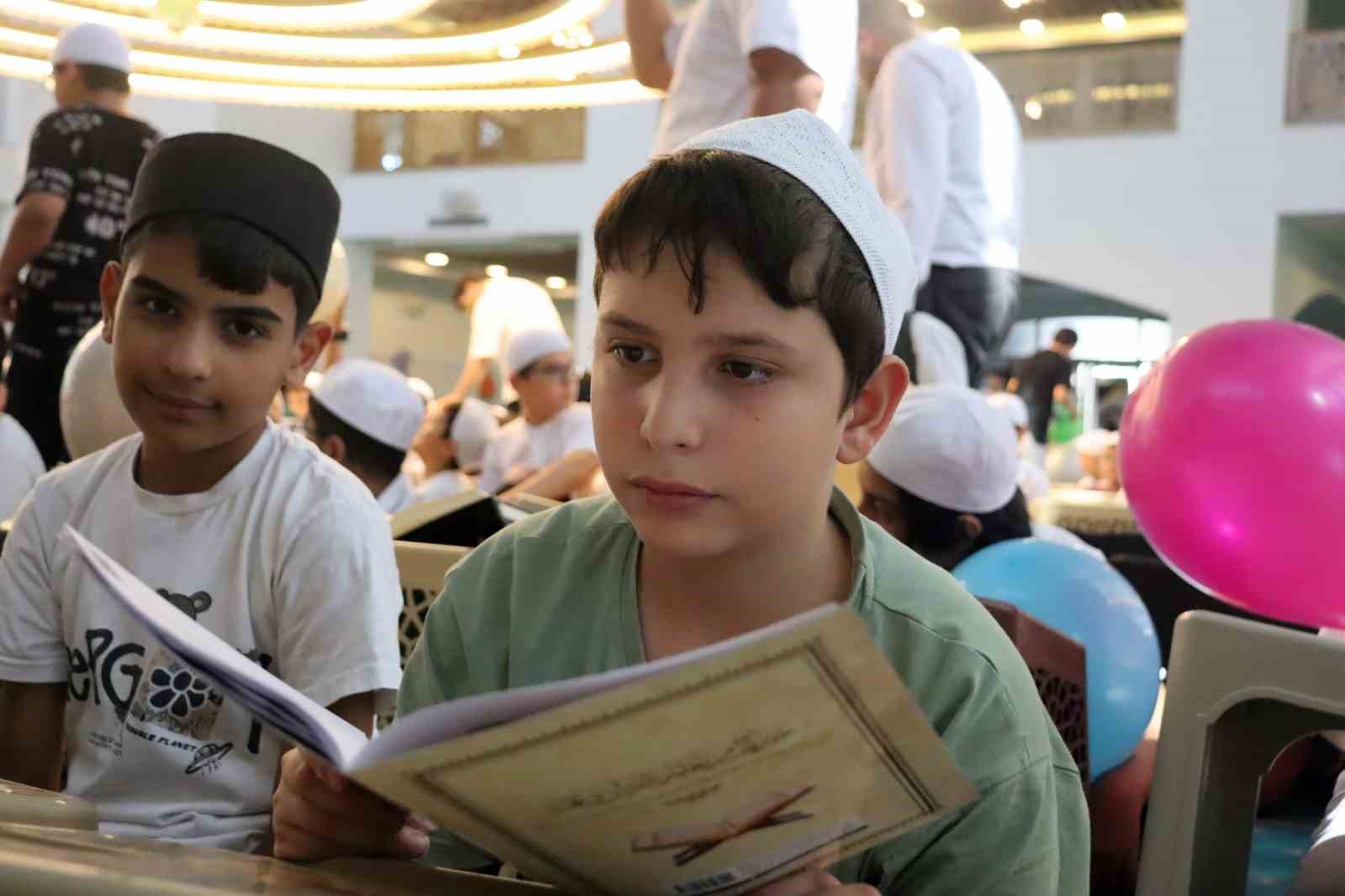Yaz Kur’an kursları açıldı, camiler çocukların sesleriyle yankılandı