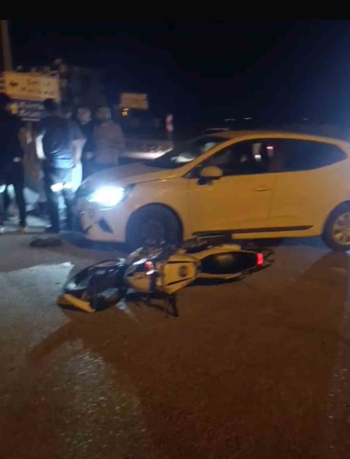 Siirt’te otomobil ile motosiklet çarpıştı: 1 yaralı