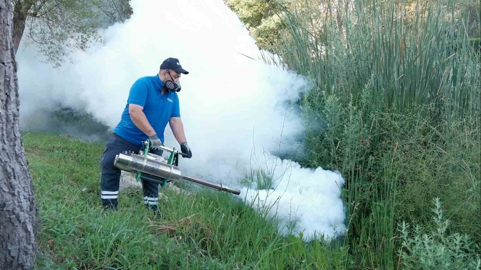 Boğaçayı’nda vektörle mücadele çalışması
