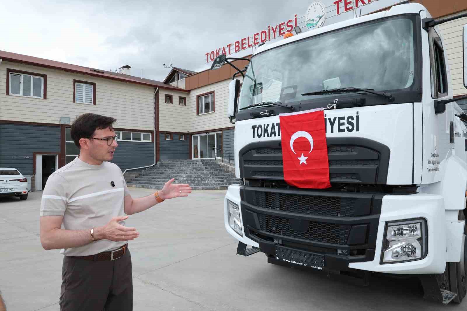 Bakanlık hibesiyle Tokat’a yeni hizmet aracı kazandırıldı