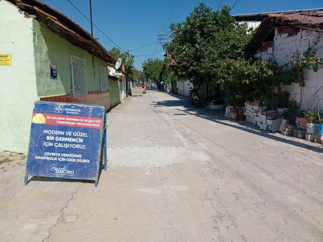 Germencik Belediyesi’nden dört mahallede eş zamanlı çalışma