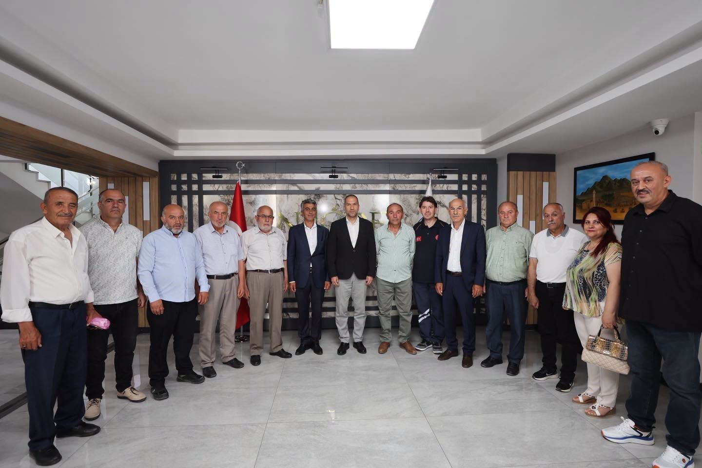 Başkan Özdemir’e UCLG üyeliği sonrası tebrik ziyaretleri sürüyor