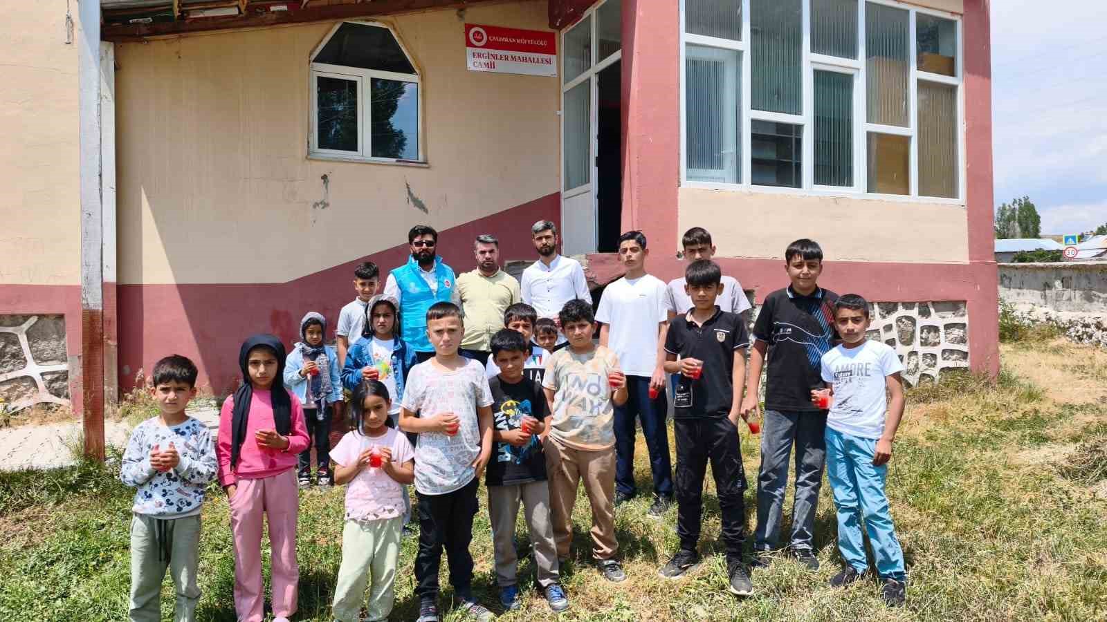 Çaldıran’da yaz Kur’an kursları büyük bir coşkuyla başladı