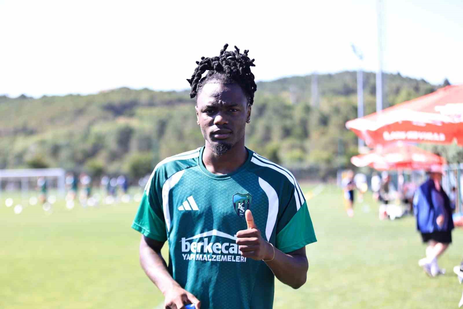 Tanguy Zoukrou: "Kocaelispor’da olmayı istedim"