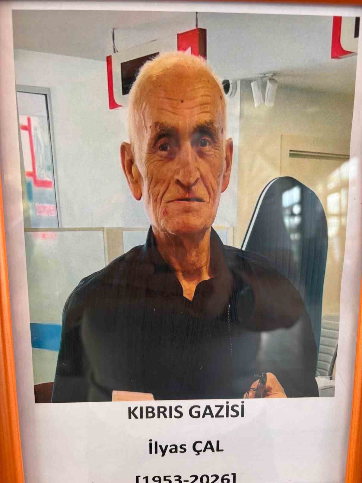 Kıbrıs Gazisi askeri törenle son yolculuğuna uğurlandı