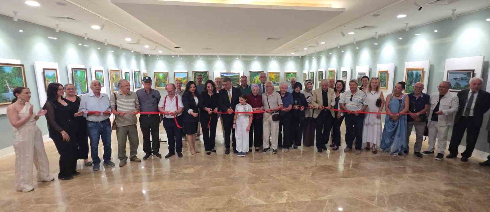 Kütahya’da "Ahmet Yakupoğlu’nun İzinde" sergisi sanatseverlerle buluştu
