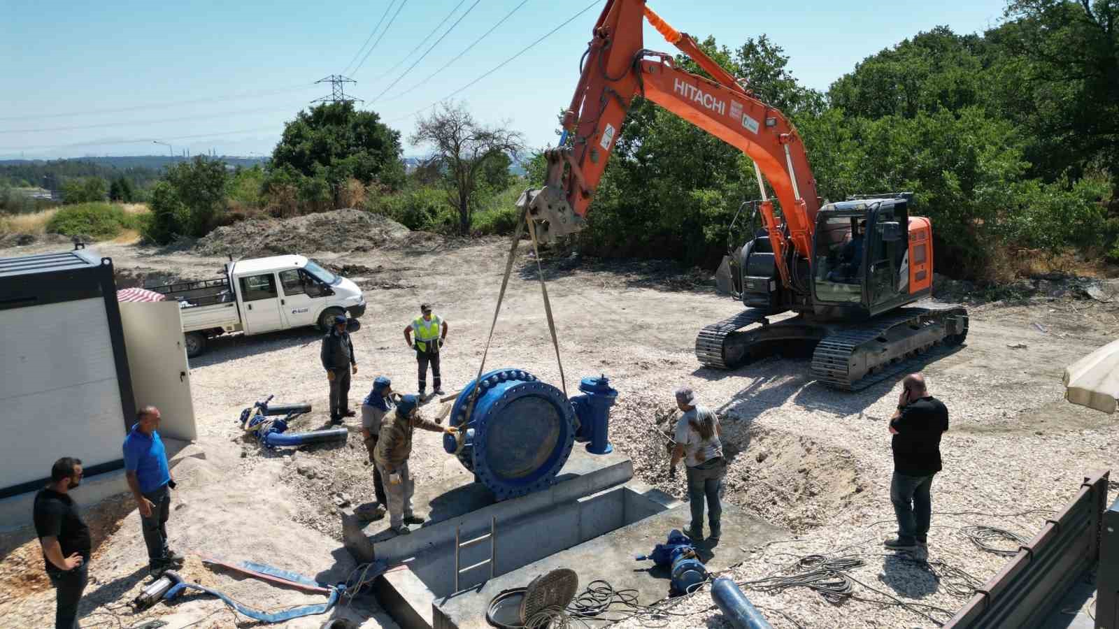 Çınarcık’ın suyu sisteme entegre ediliyor