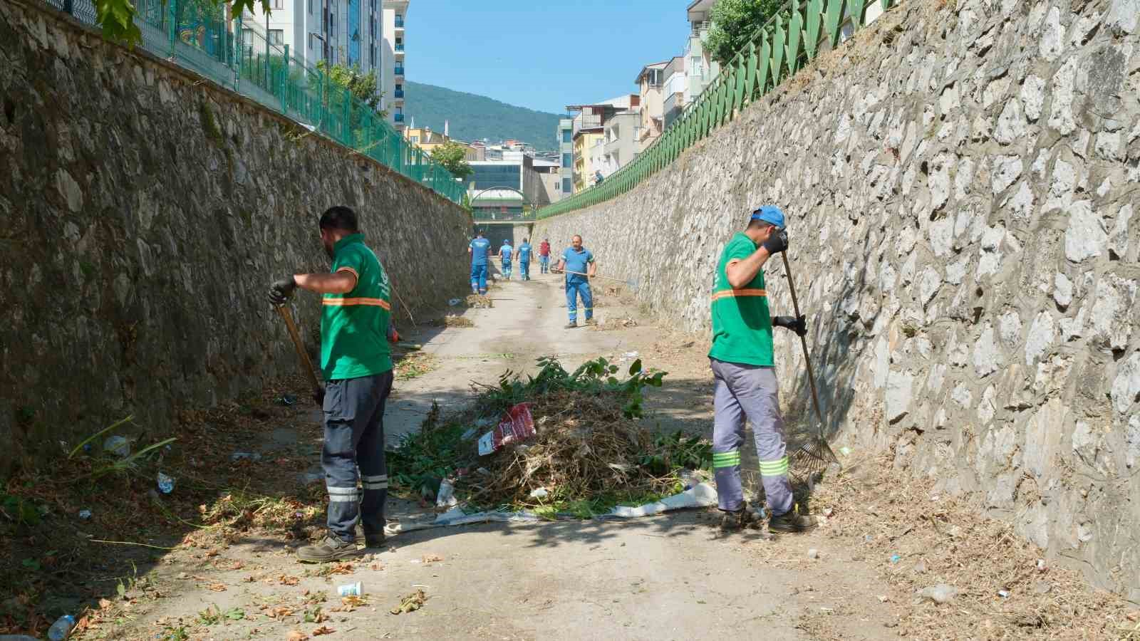 Selçukbey Kanalı’nda kapsamlı temizlik