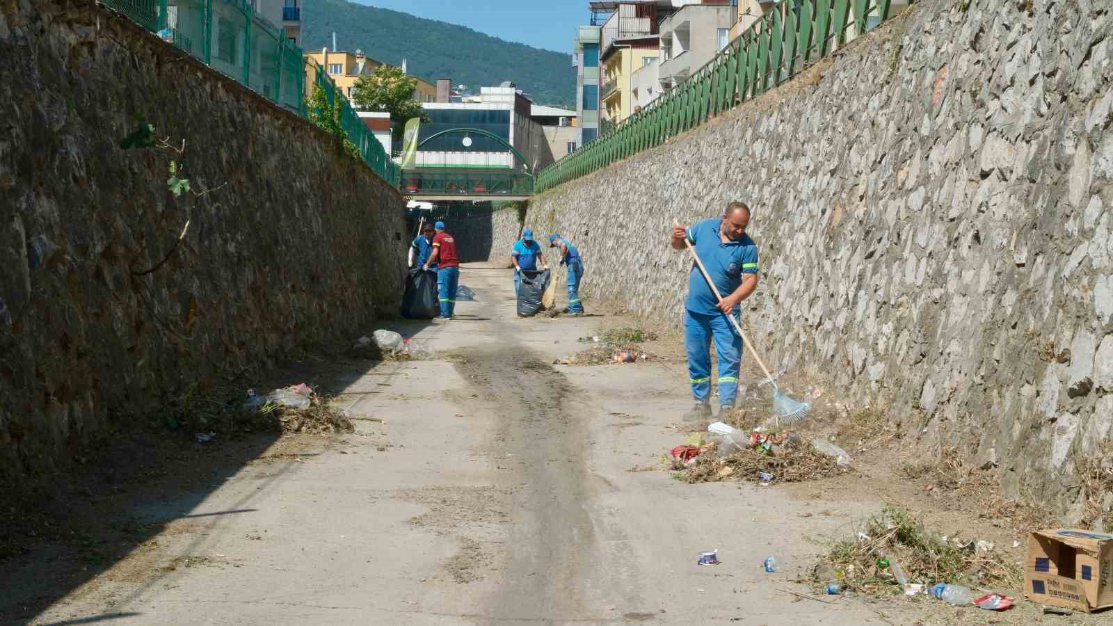 Selçukbey Kanalı’nda kapsamlı temizlik