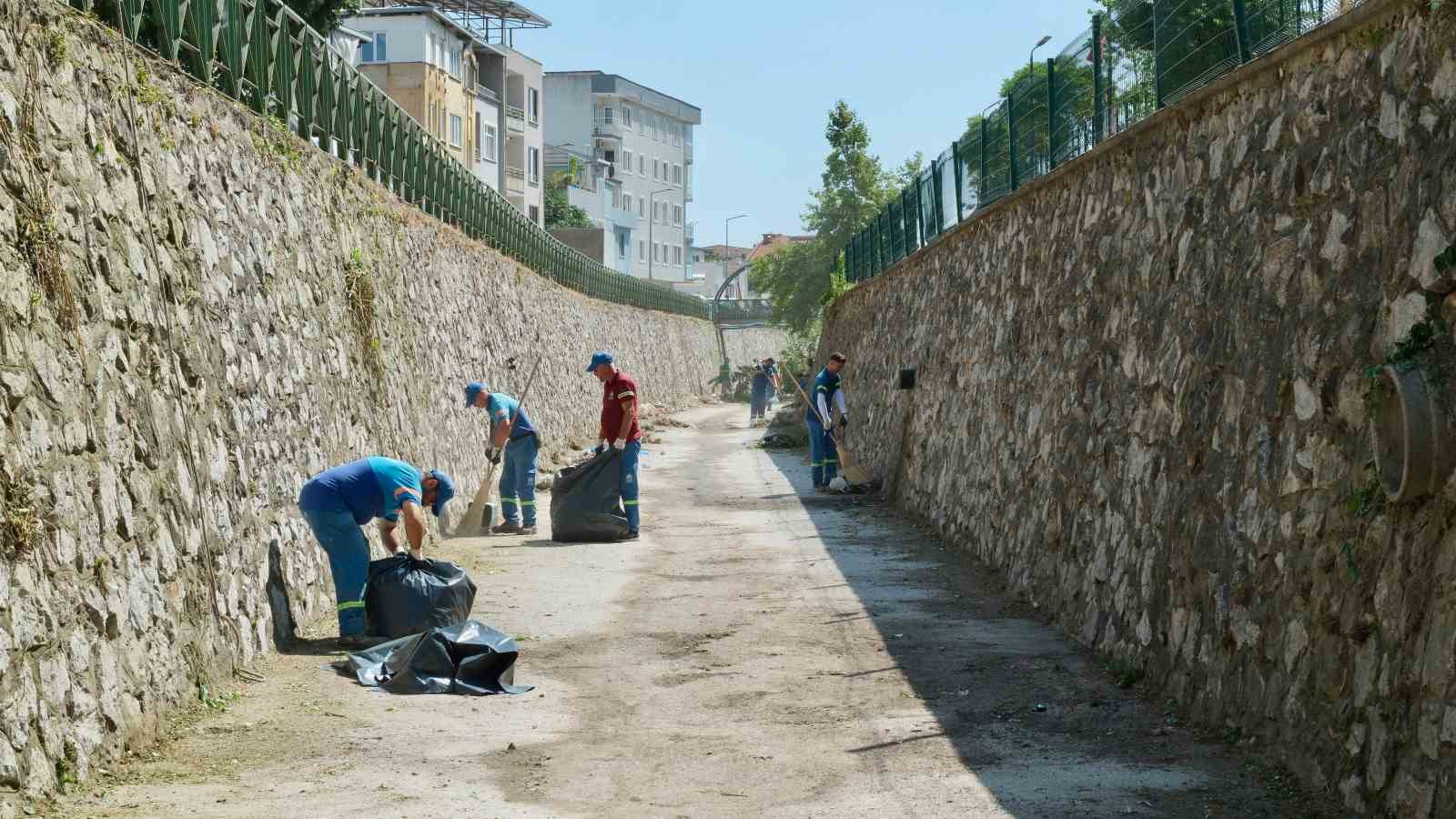 Selçukbey Kanalı’nda kapsamlı temizlik