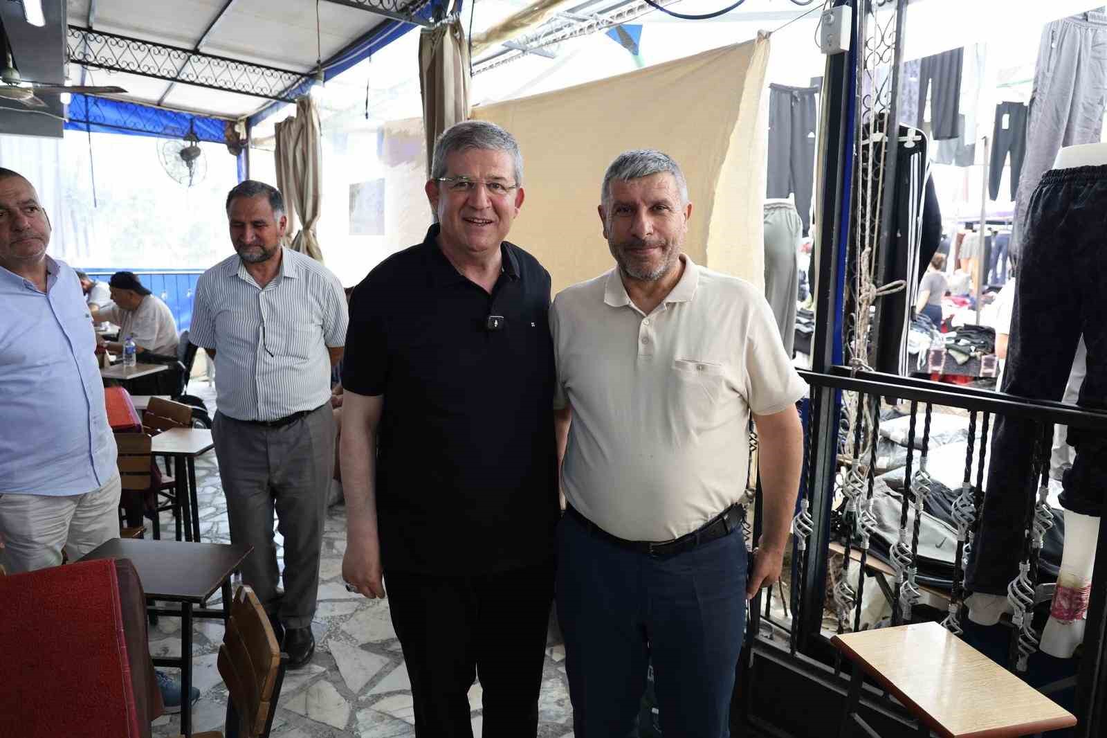 AK Partili İl Başkanı Subaşıoğlu esnafın yanında
