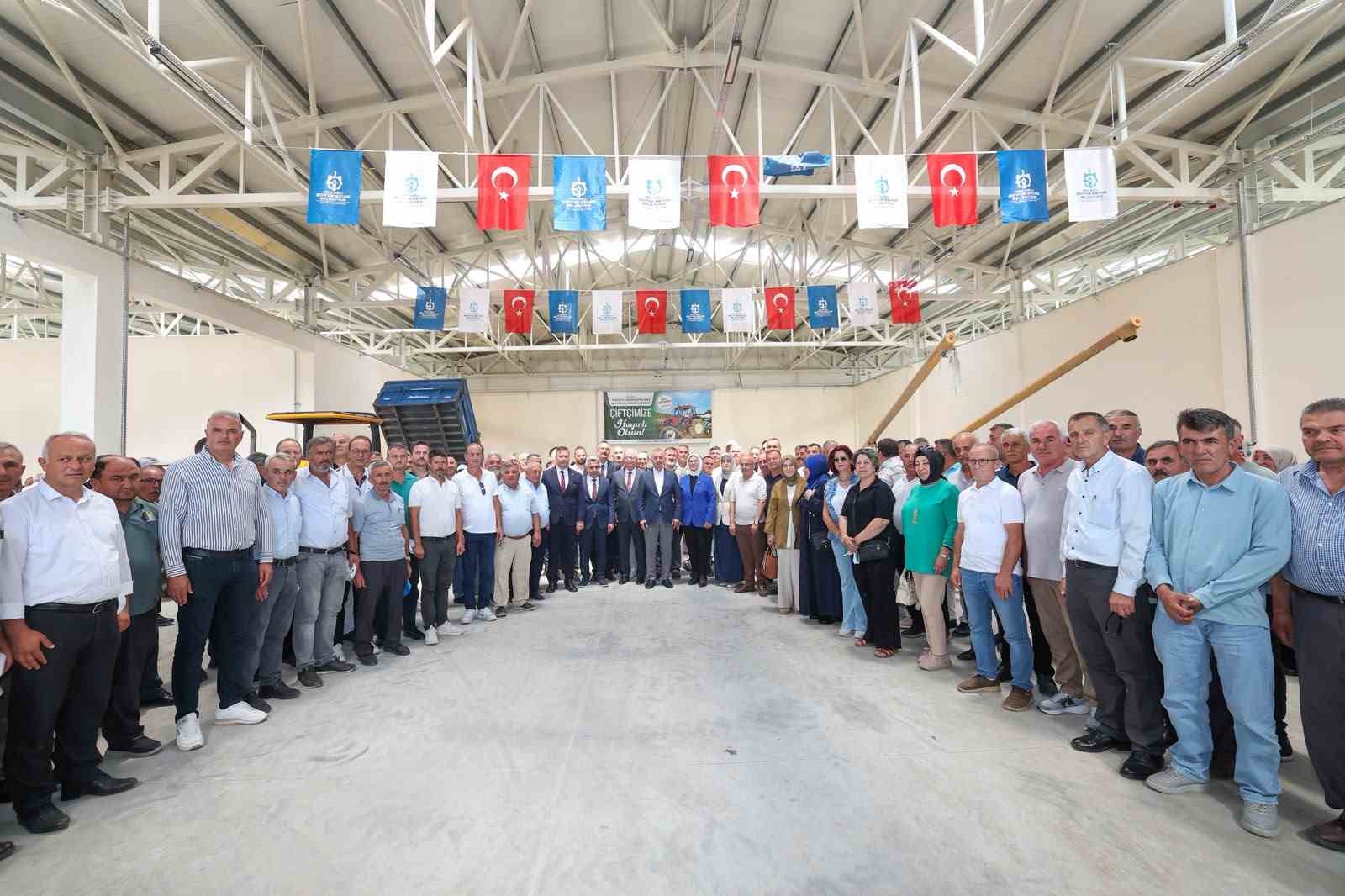 Kandıralı çiftçilerin depolama sorununa modern çözüm